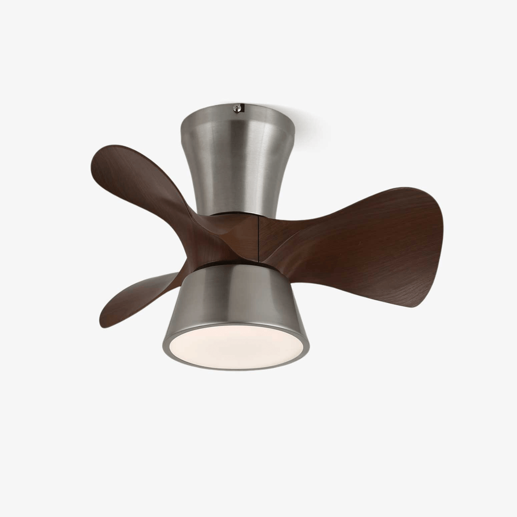 Plafonnier Ventilateur Nera en Bois Moderne