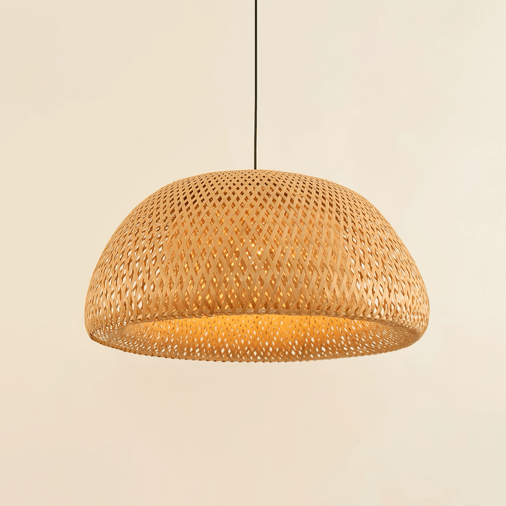 Eurnoros Suspension Unique en Bambou Naturel