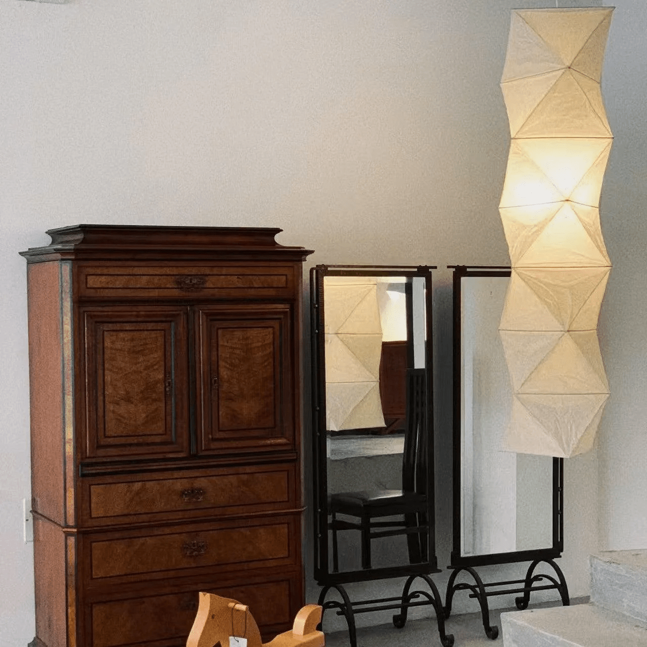 Origami Lustre Suspendu Minimaliste En Papier