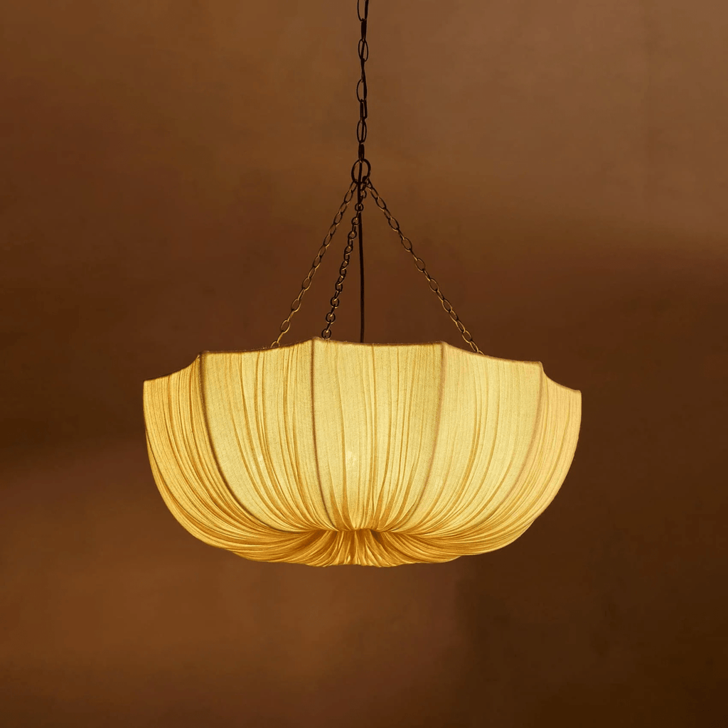 Aurelia Lustre Suspendu Vintage En Tissu