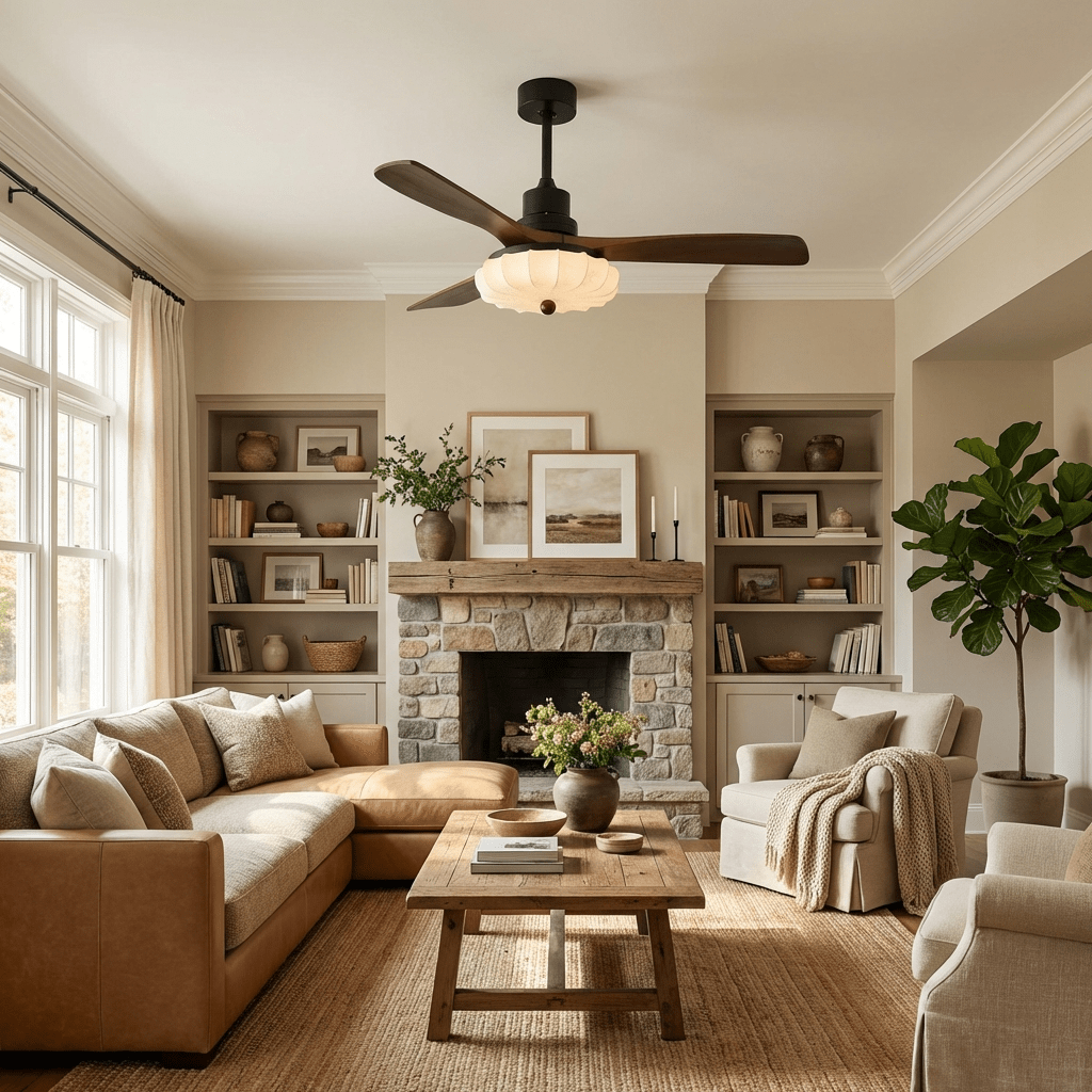 Jasper Bloom Luminaire pour ventilateur de plafond