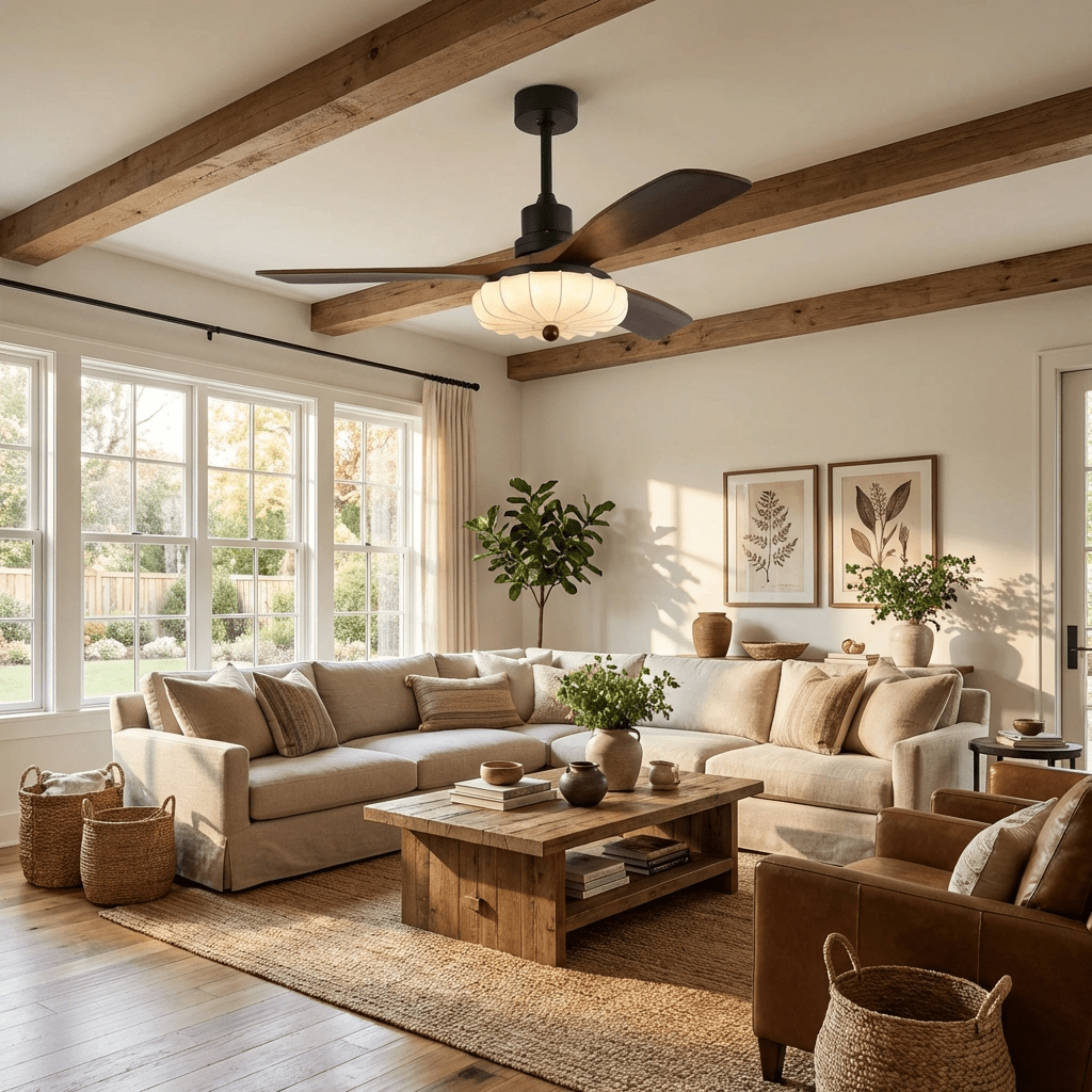 Jasper Bloom Luminaire pour ventilateur de plafond