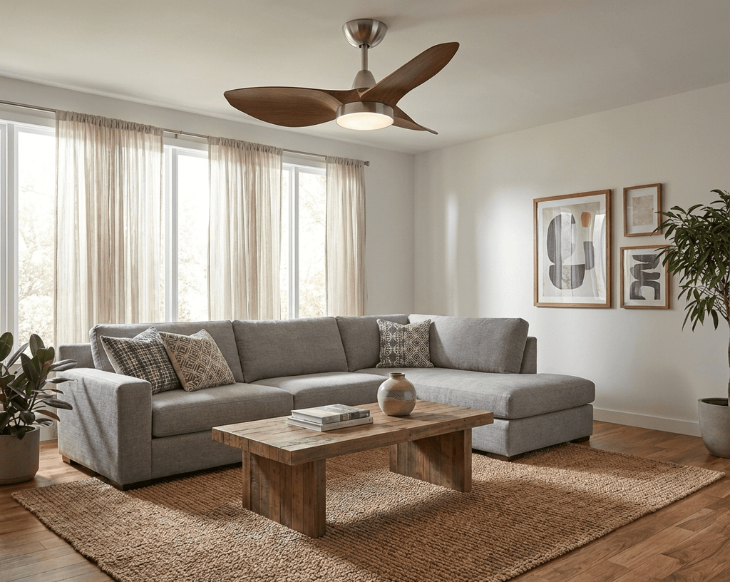 Plafonnier Ventilateur Scandinave Soren