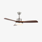 Plafonnier ventilateur moderne Orvian en bois