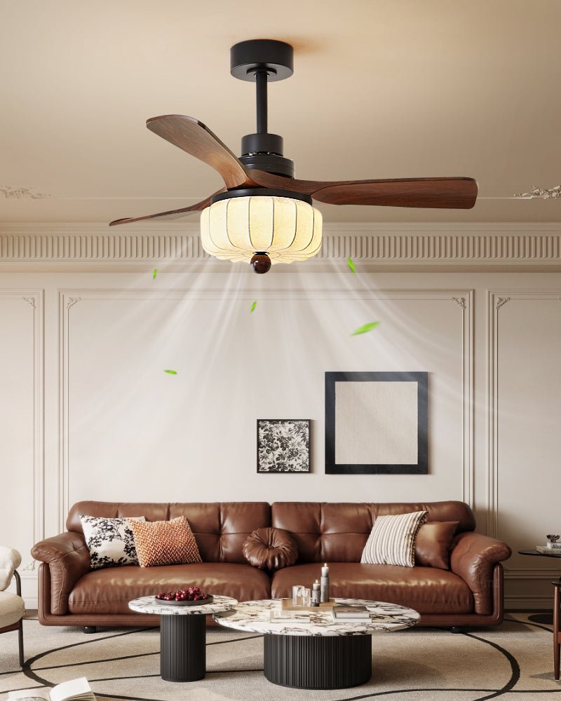 Svelk Plafonnier Ventilateur Vintage