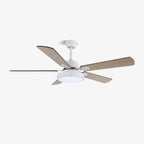 Ventilateur de Plafond Moderne Aerilux en Bois avec Lumière