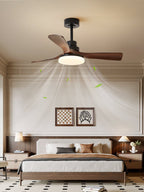 Plafonnier ventilateur moderne Ulvren