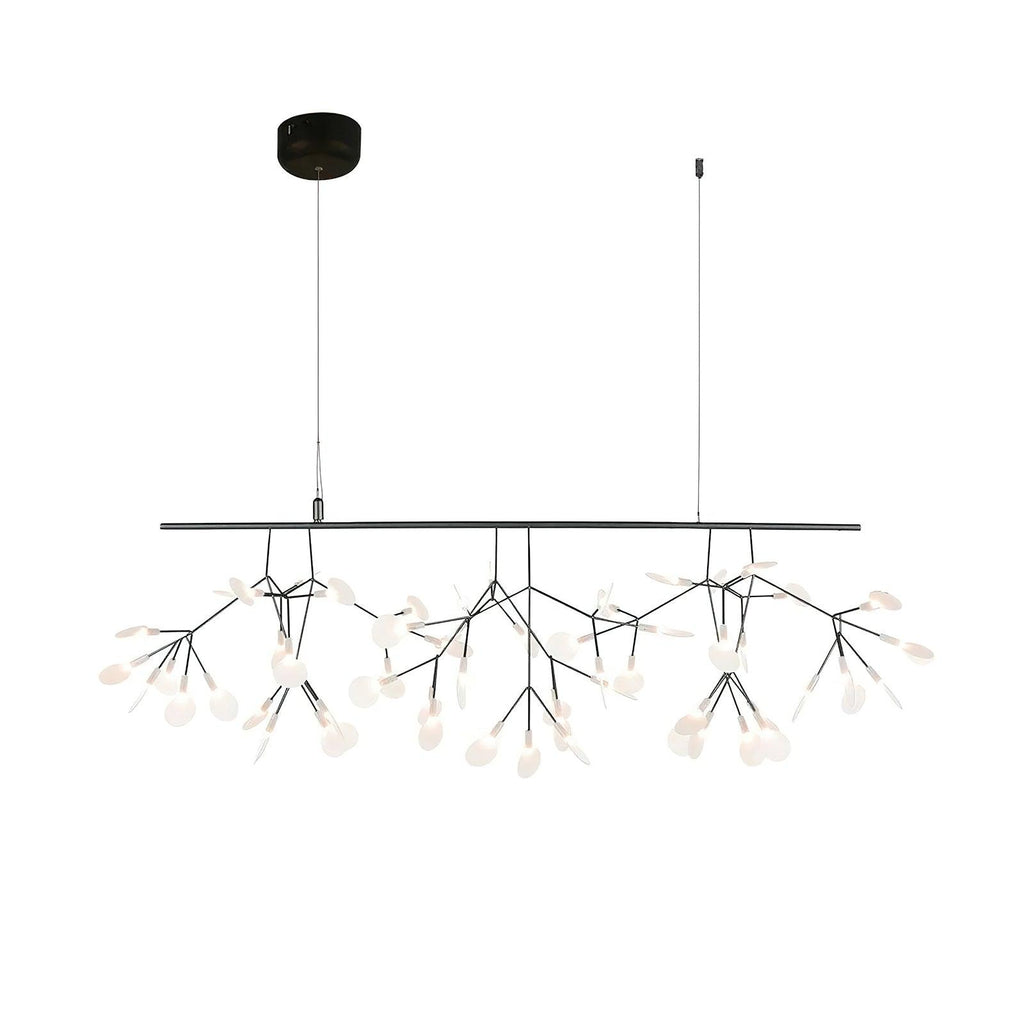 Lustra Lustre LED À Branches Longues Et Linéaires Artistiques