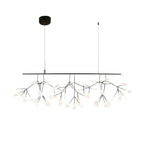 Lustra Lustre LED À Branches Longues Et Linéaires Artistiques