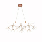 Lustra Lustre LED À Branches Longues Et Linéaires Artistiques