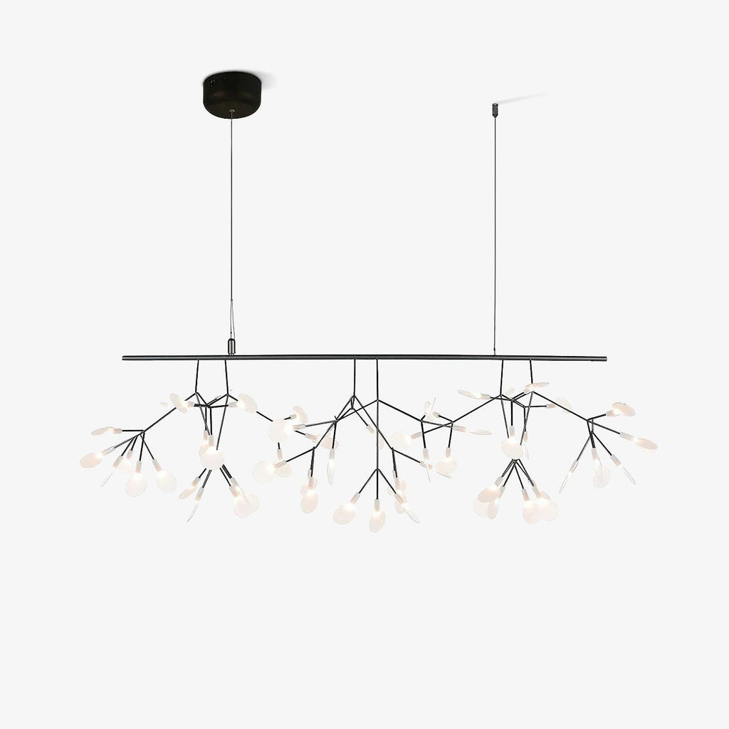 Lustra Lustre LED À Branches Longues Et Linéaires Artistiques