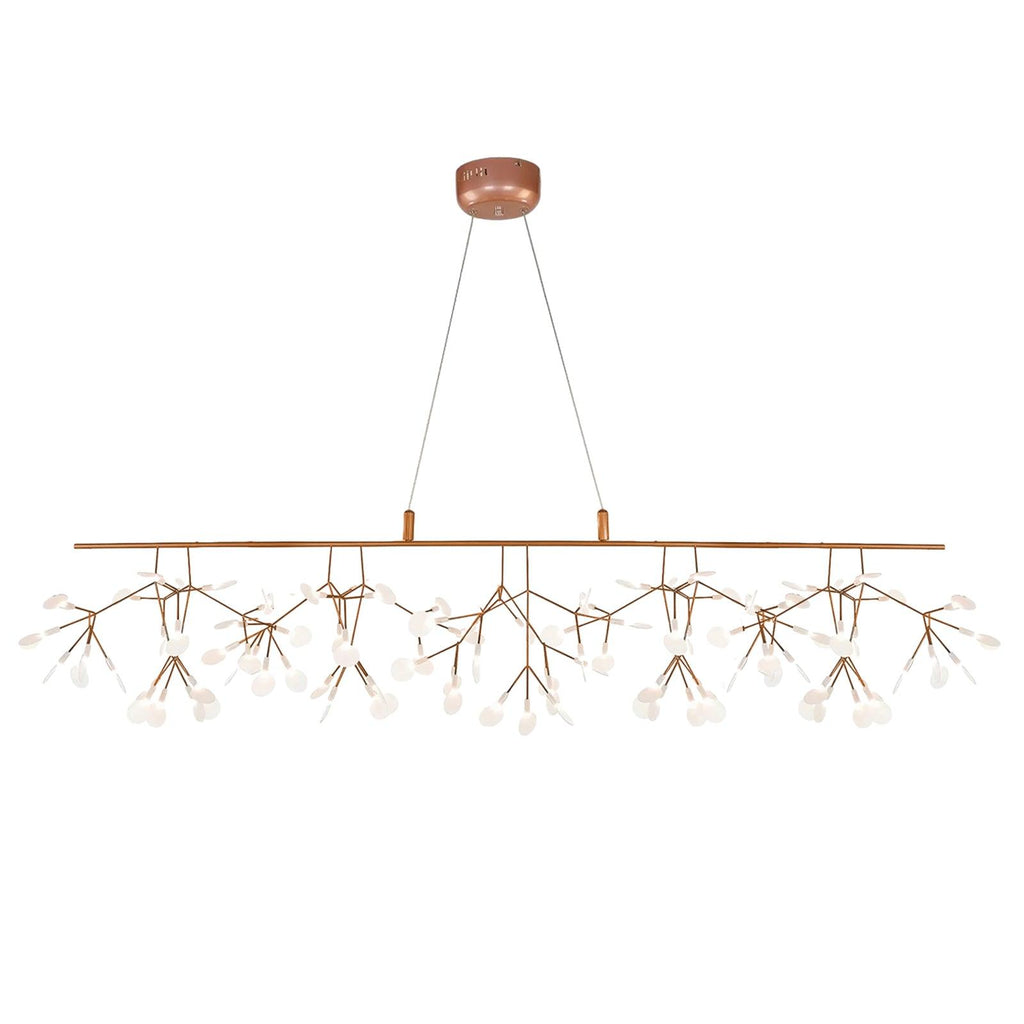 Lustra Lustre LED À Branches Longues Et Linéaires Artistiques