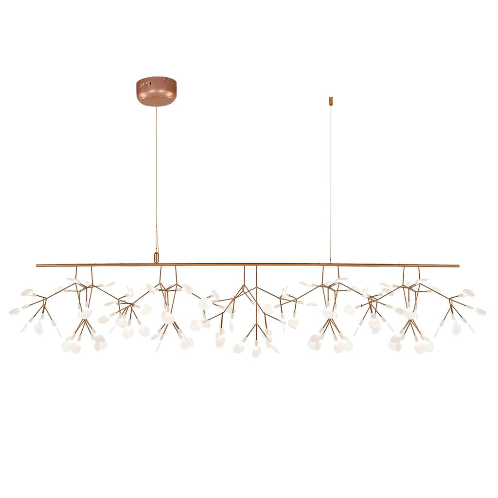 Lustra Lustre LED À Branches Longues Et Linéaires Artistiques