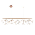 Lustra Lustre LED À Branches Longues Et Linéaires Artistiques