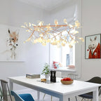Lustra Lustre LED À Branches Longues Et Linéaires Artistiques