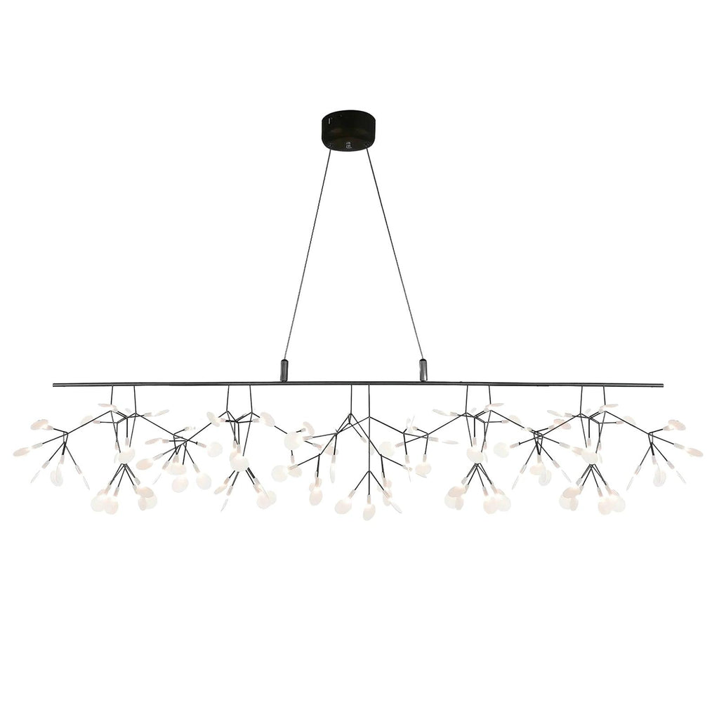 Lustra Lustre LED À Branches Longues Et Linéaires Artistiques