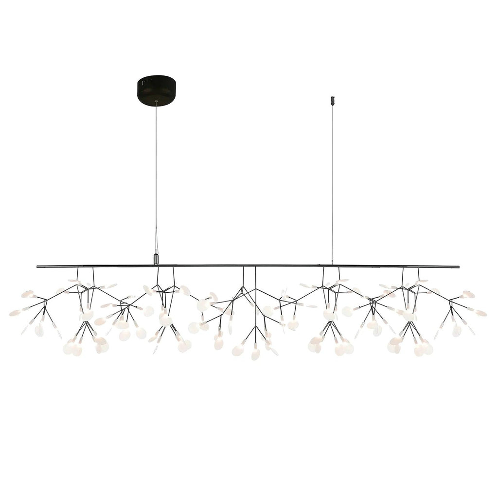 Lustra Lustre LED À Branches Longues Et Linéaires Artistiques