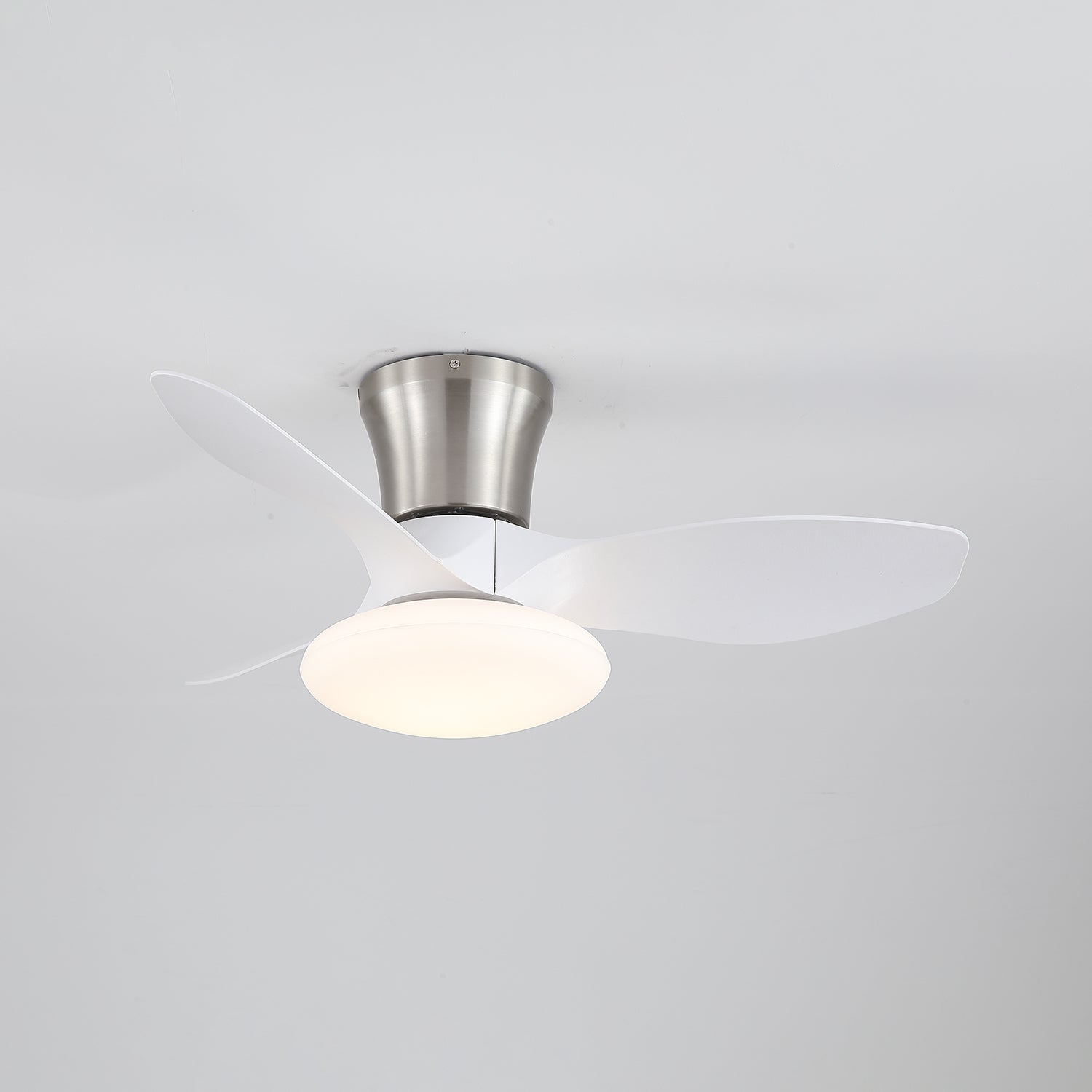 Plafonnier ventilateur Velora moderne en bois
