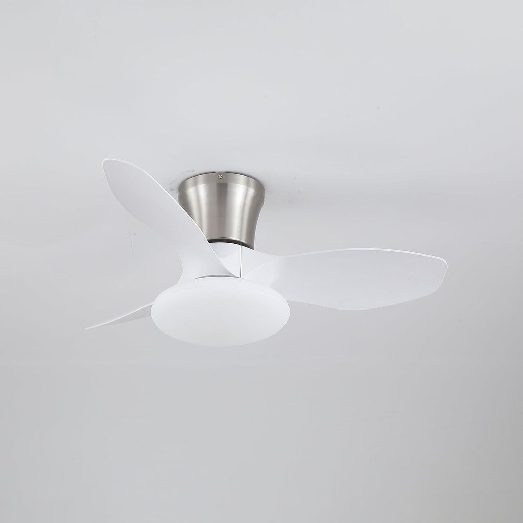 Plafonnier ventilateur Velora moderne en bois