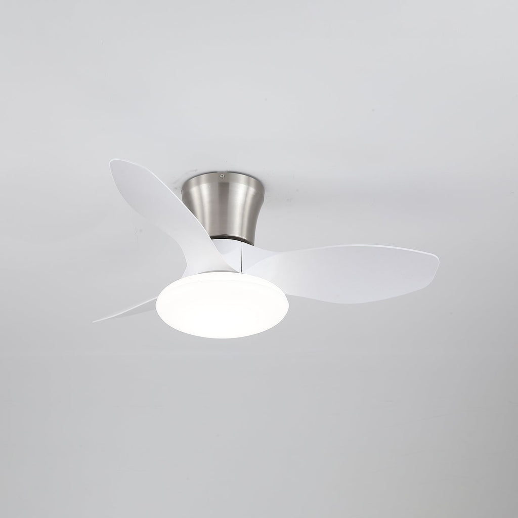 Plafonnier ventilateur Velora moderne en bois