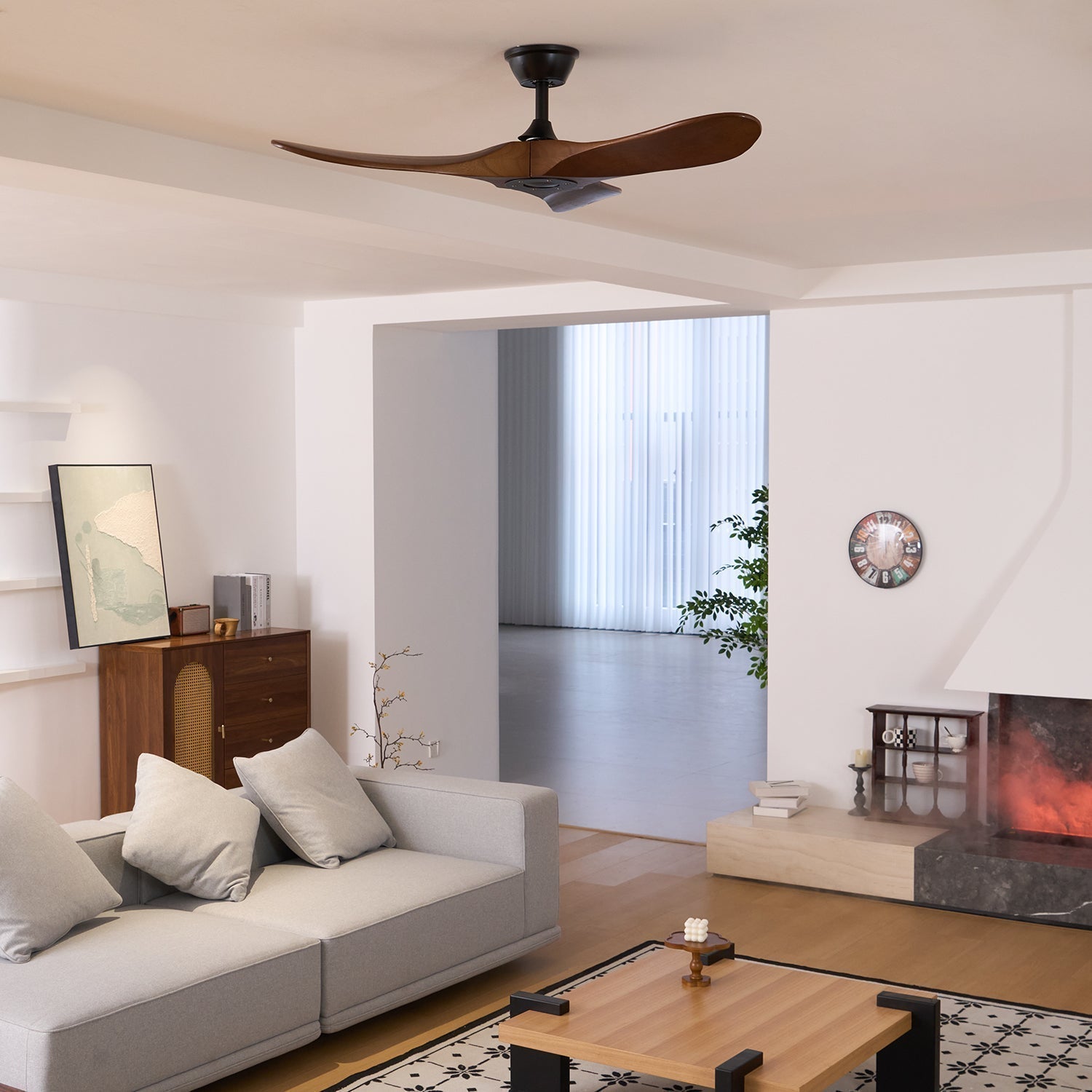 Ventilateur  bois Aviona