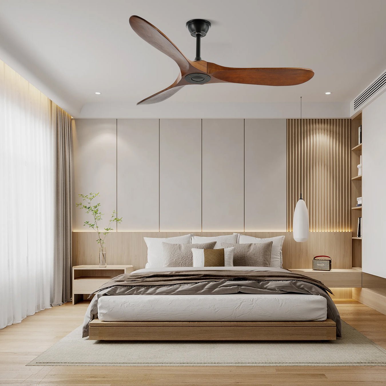 Ventilateur  bois Aviona