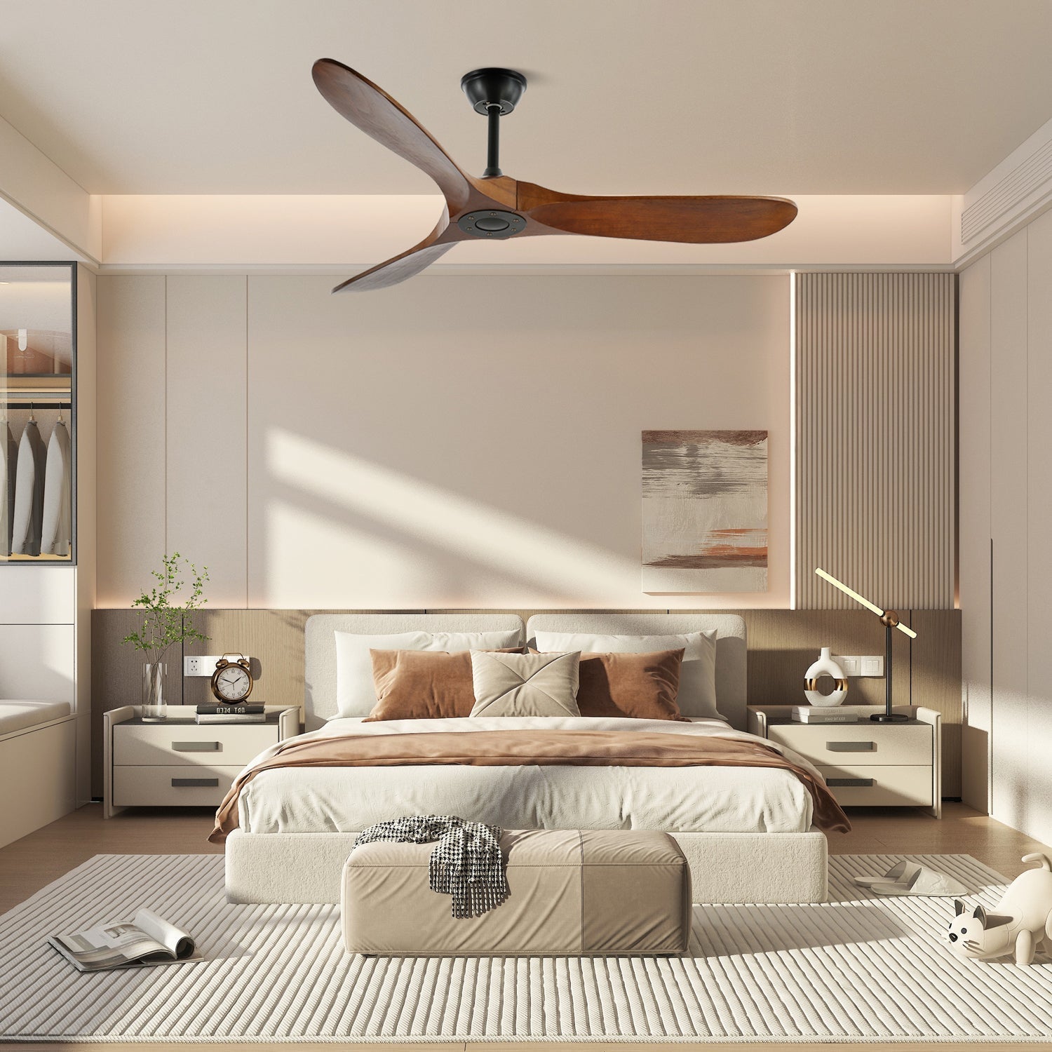 Ventilateur  bois Aviona