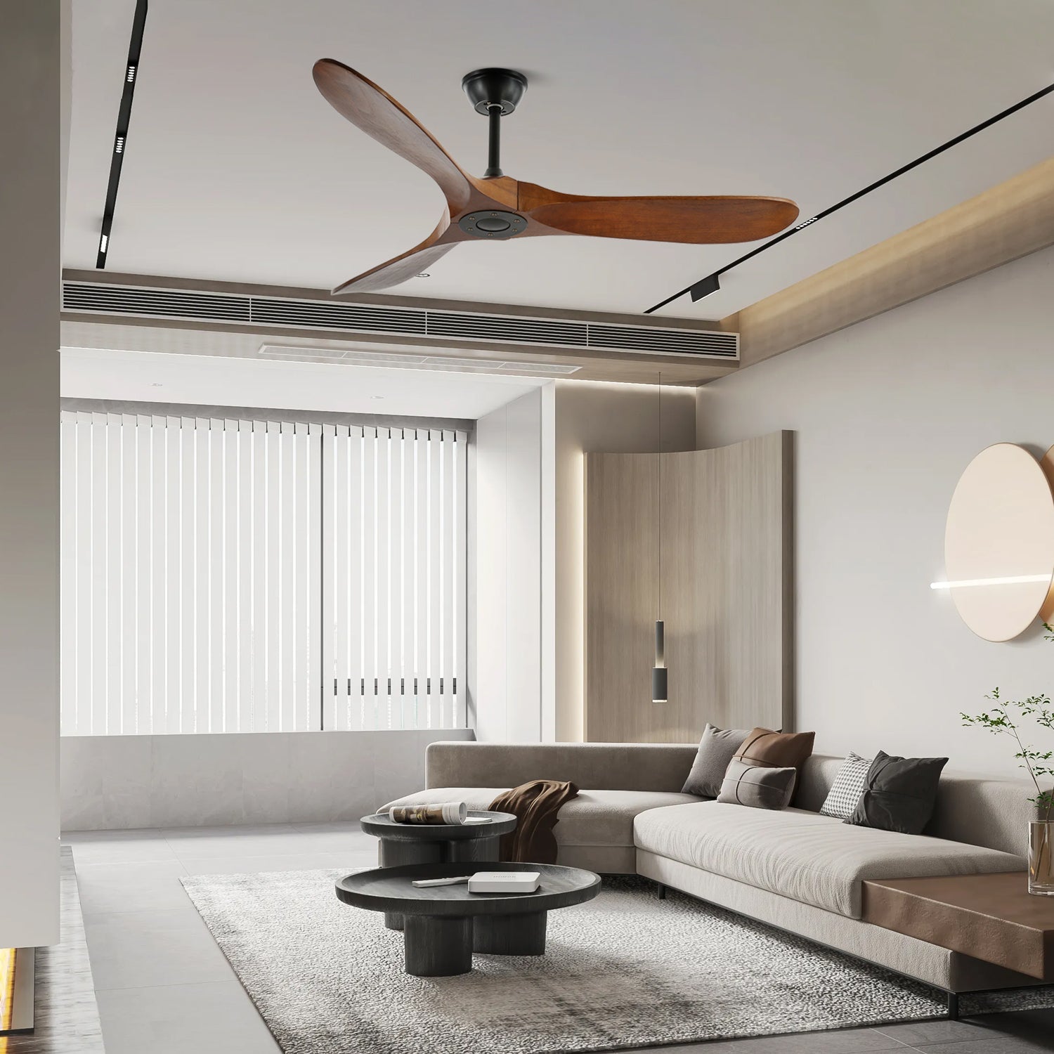 Ventilateur  bois Aviona