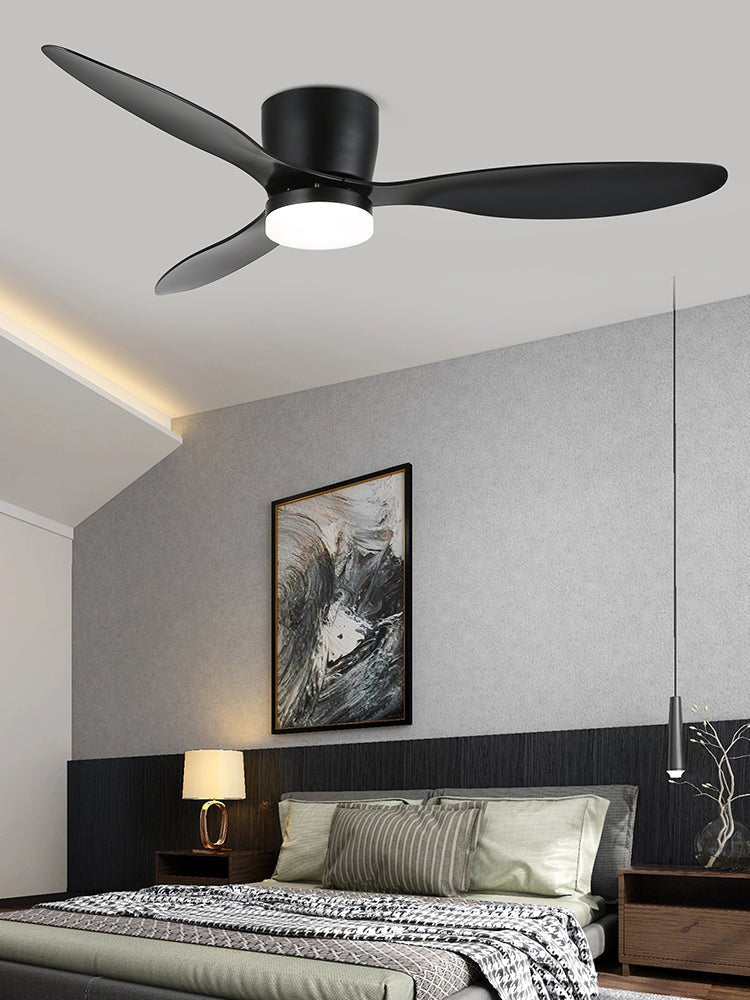 Ventilateur de plafond minimaliste Knox avec lumière