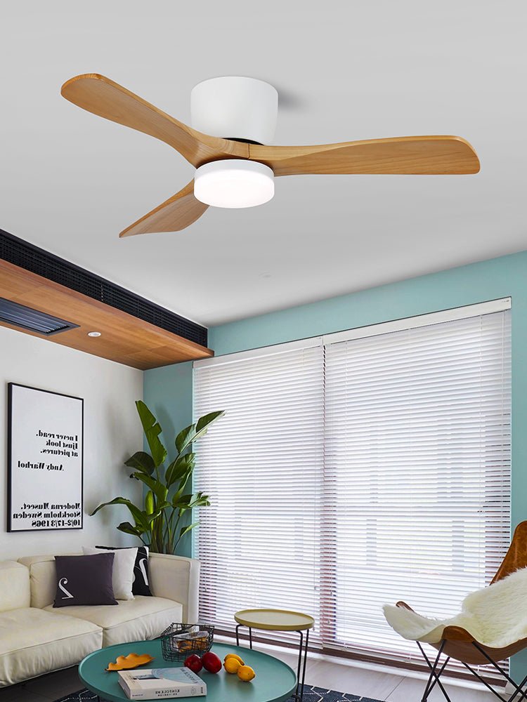 Ventilateur de plafond minimaliste Knox avec lumière