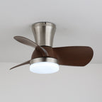 Plafonnier Ventilateur Moderne en Bois Deynor