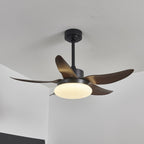 Zerith Ventilateur de Plafond Moderne en Bois avec Lumière
