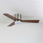 Eris Ventilateur de plafond lumineux minimaliste en bois
