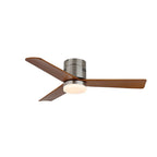 Eris Ventilateur de plafond lumineux minimaliste en bois