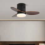 Eris Ventilateur de plafond lumineux minimaliste en bois