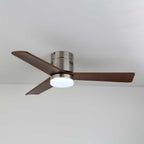 Eris Ventilateur de plafond lumineux minimaliste en bois