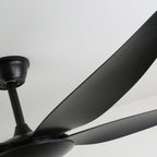 Ventilateur de plafond minimaliste Onyxa avec lumière