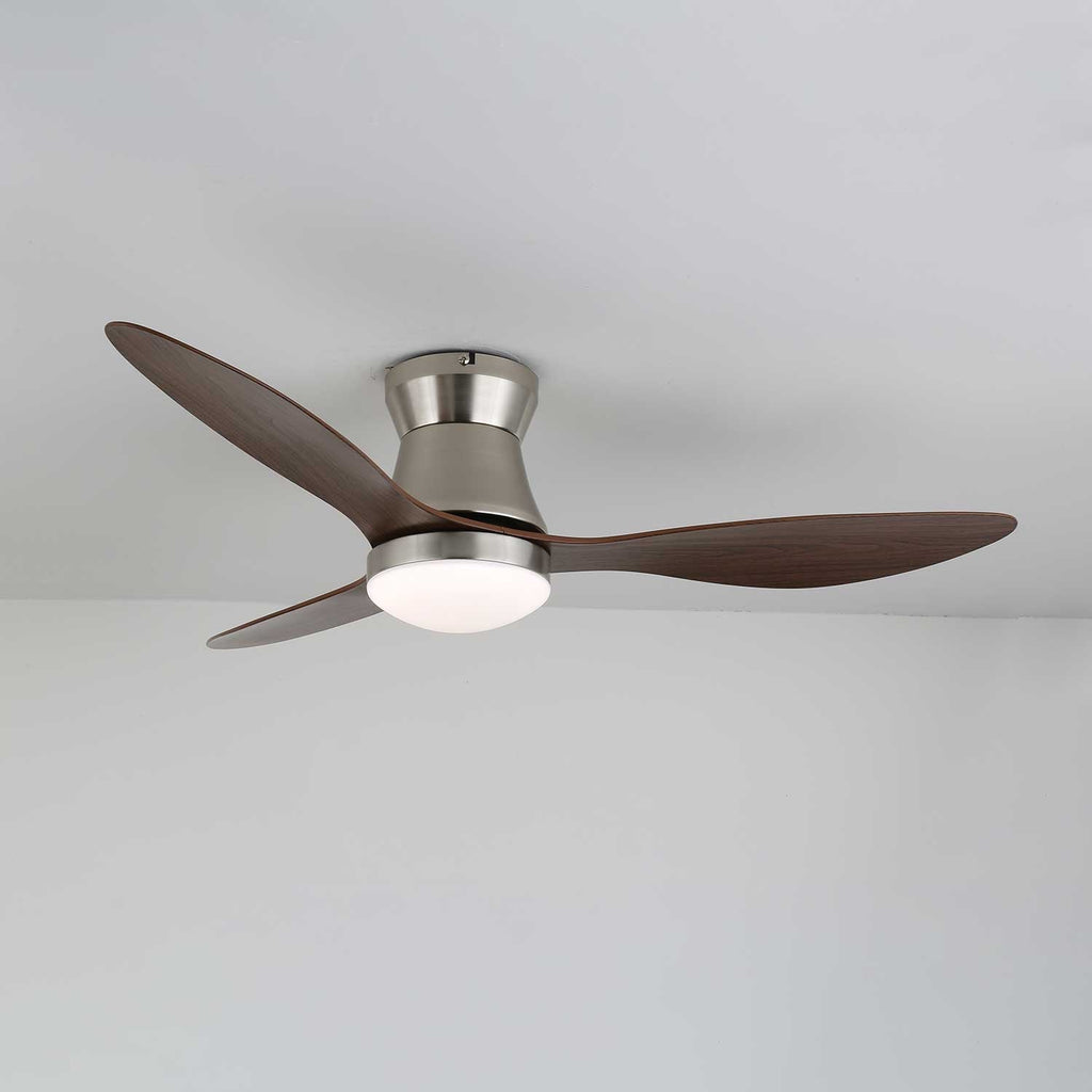 Plafonnier Ventilateur Zerath en Bois Moderne