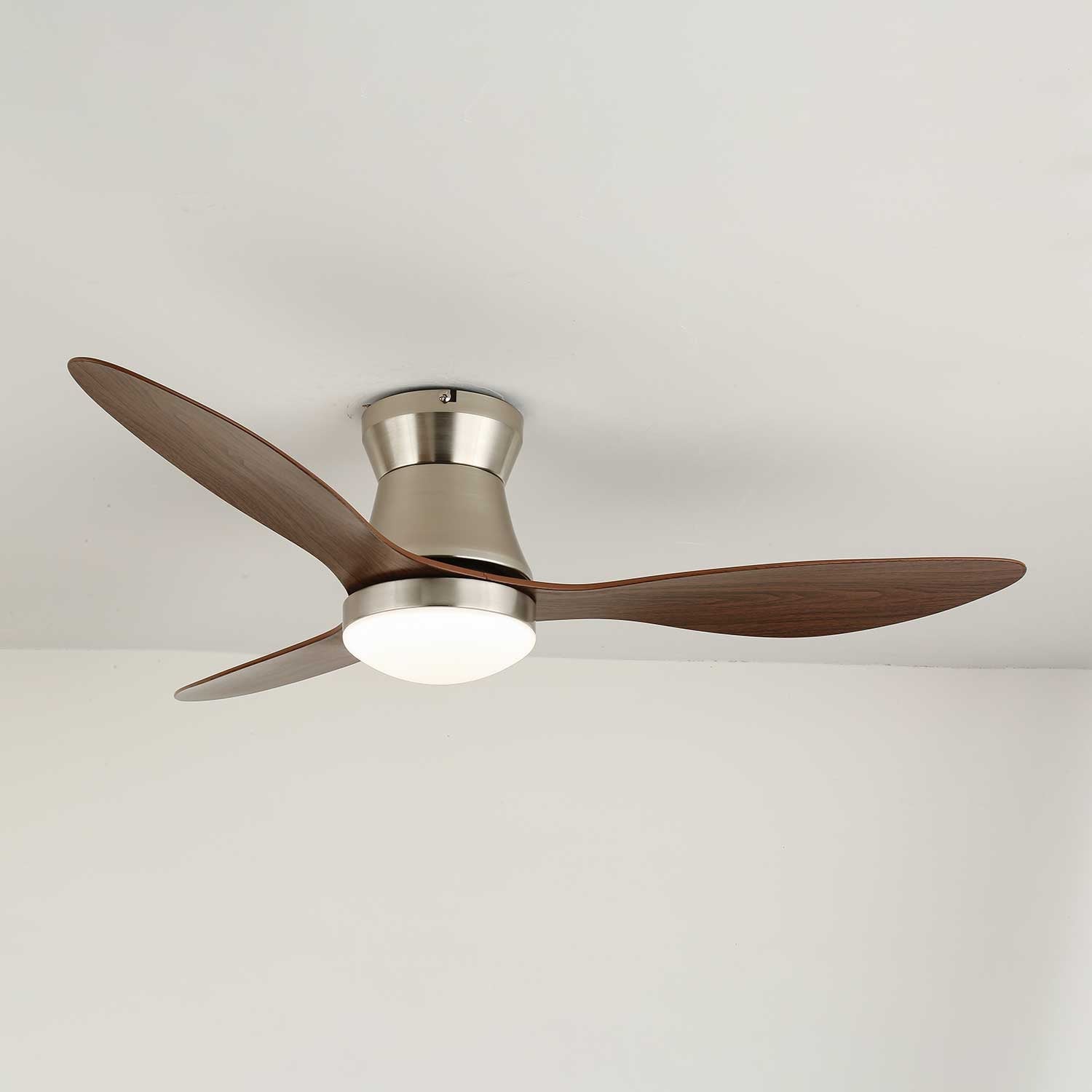 Plafonnier Ventilateur Zerath en Bois Moderne
