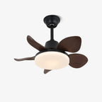 Plafonnier Ventilateur Veyra Moderne en Bois