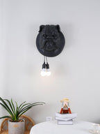 Lustra Applique Murale Sculpture Bulldog Fantaisiste