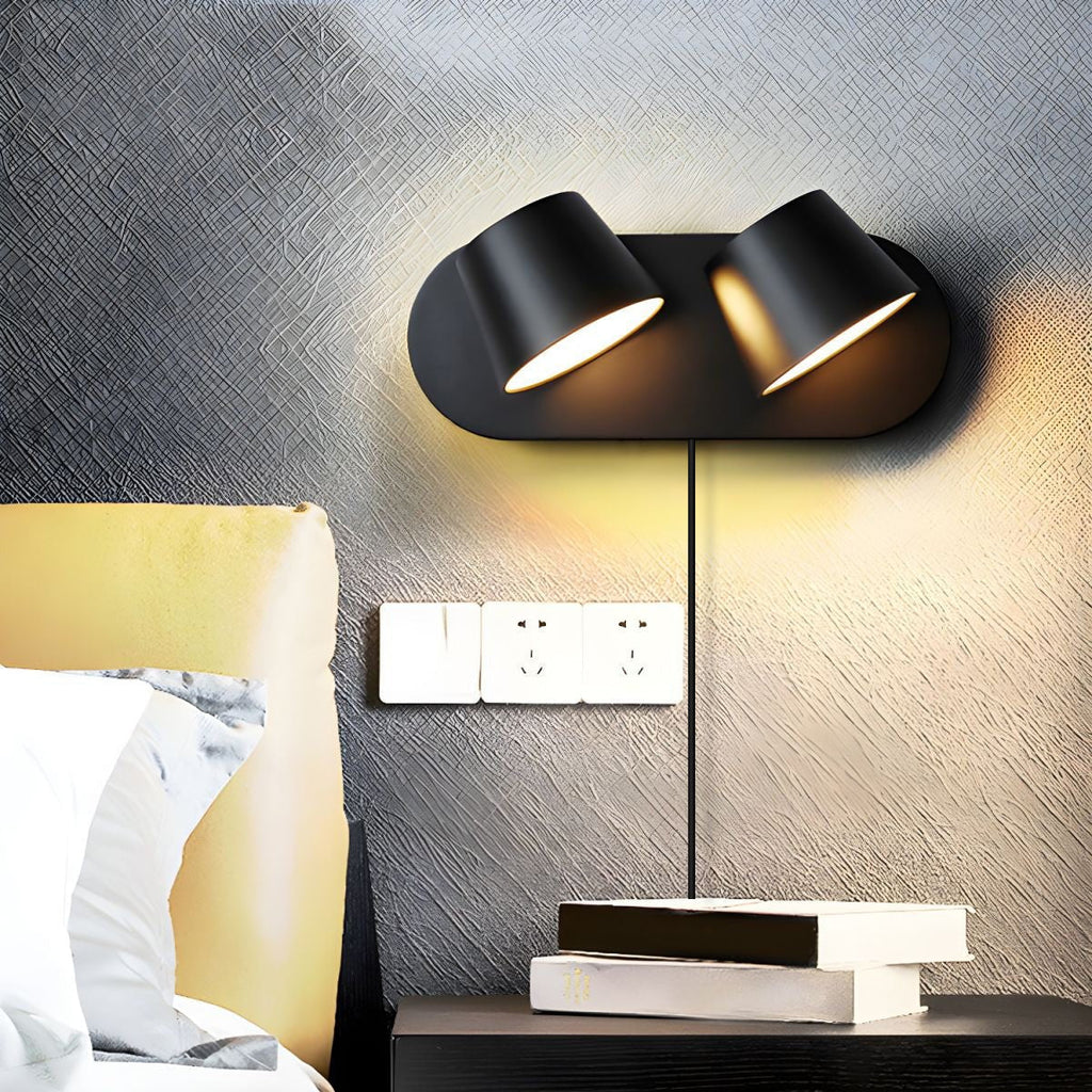 Aurlaeir Applique Murale Plug-in Ajustable