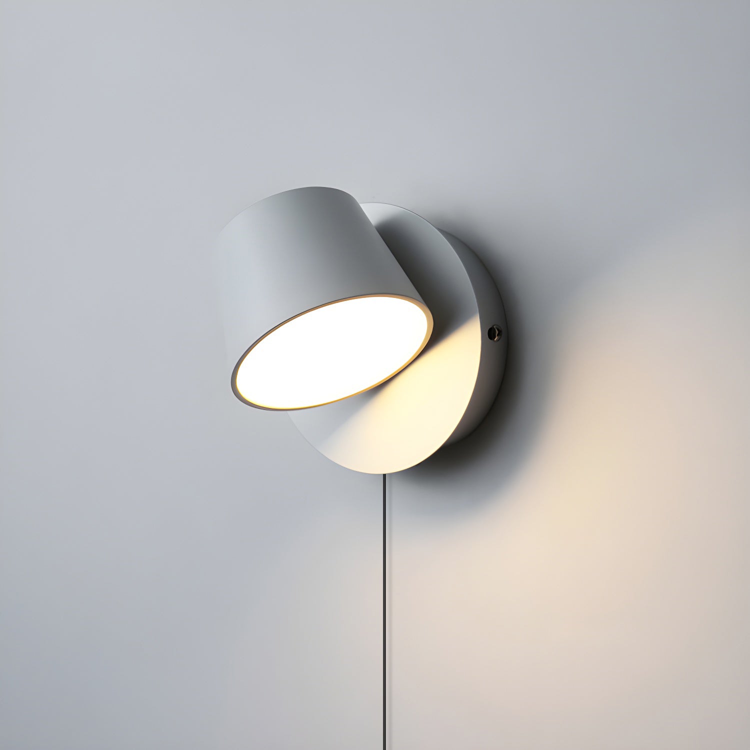 Aurlaeir Applique Murale Plug-in Ajustable