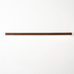 Lustra Applique Murale Linéaire Bois et LED Design Minimaliste
