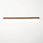 Lustra Applique Murale Linéaire Bois et LED Design Minimaliste