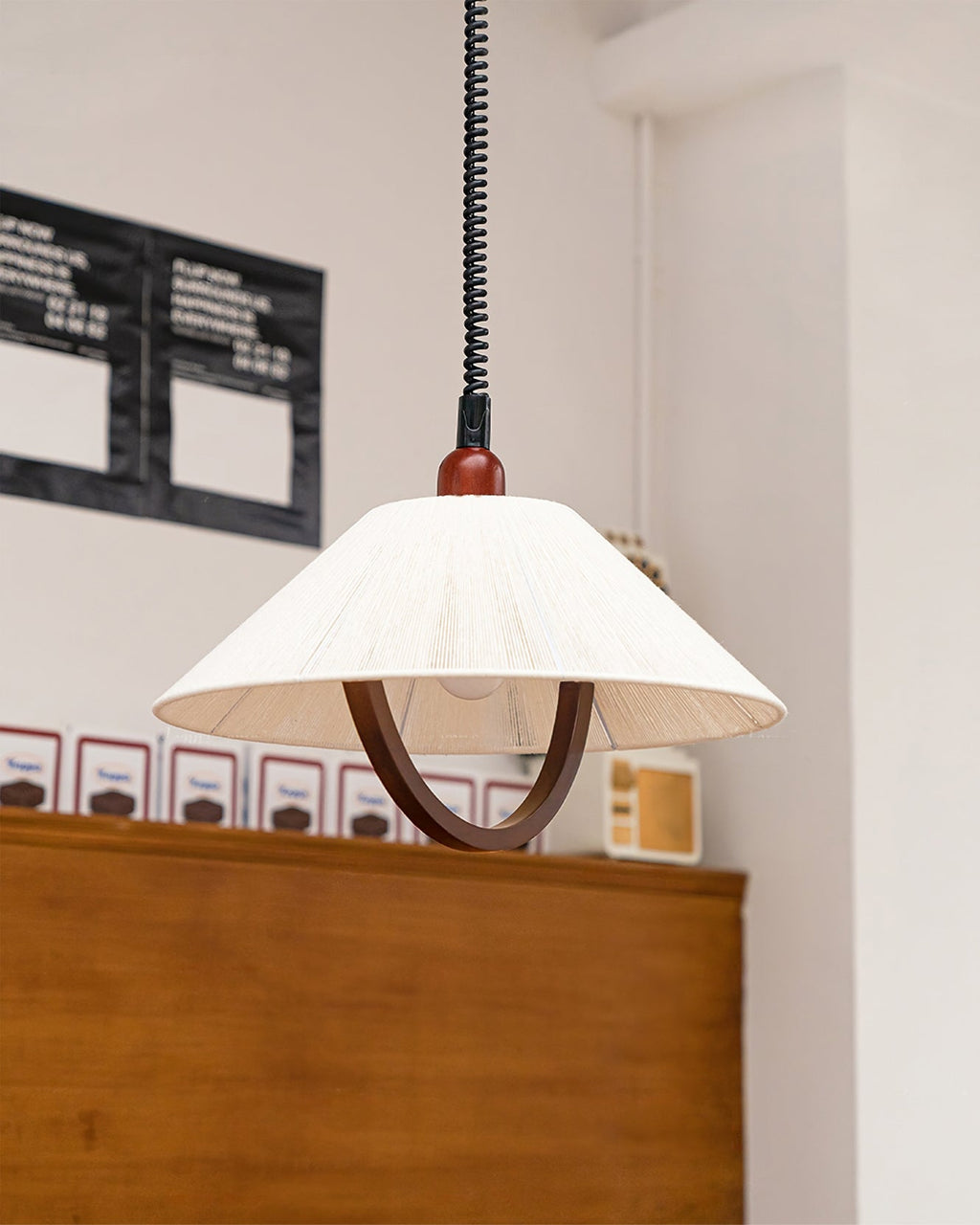 Syraeen Premium Nordic Art Bois Suspension
