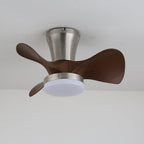 Plafonnier Ventilateur Nera en Bois Moderne