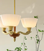 Lustra Lustre Vintage à Abat-jour Évasé