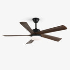 Eryndor Plafonnier Ventilateur Moderne en Bois