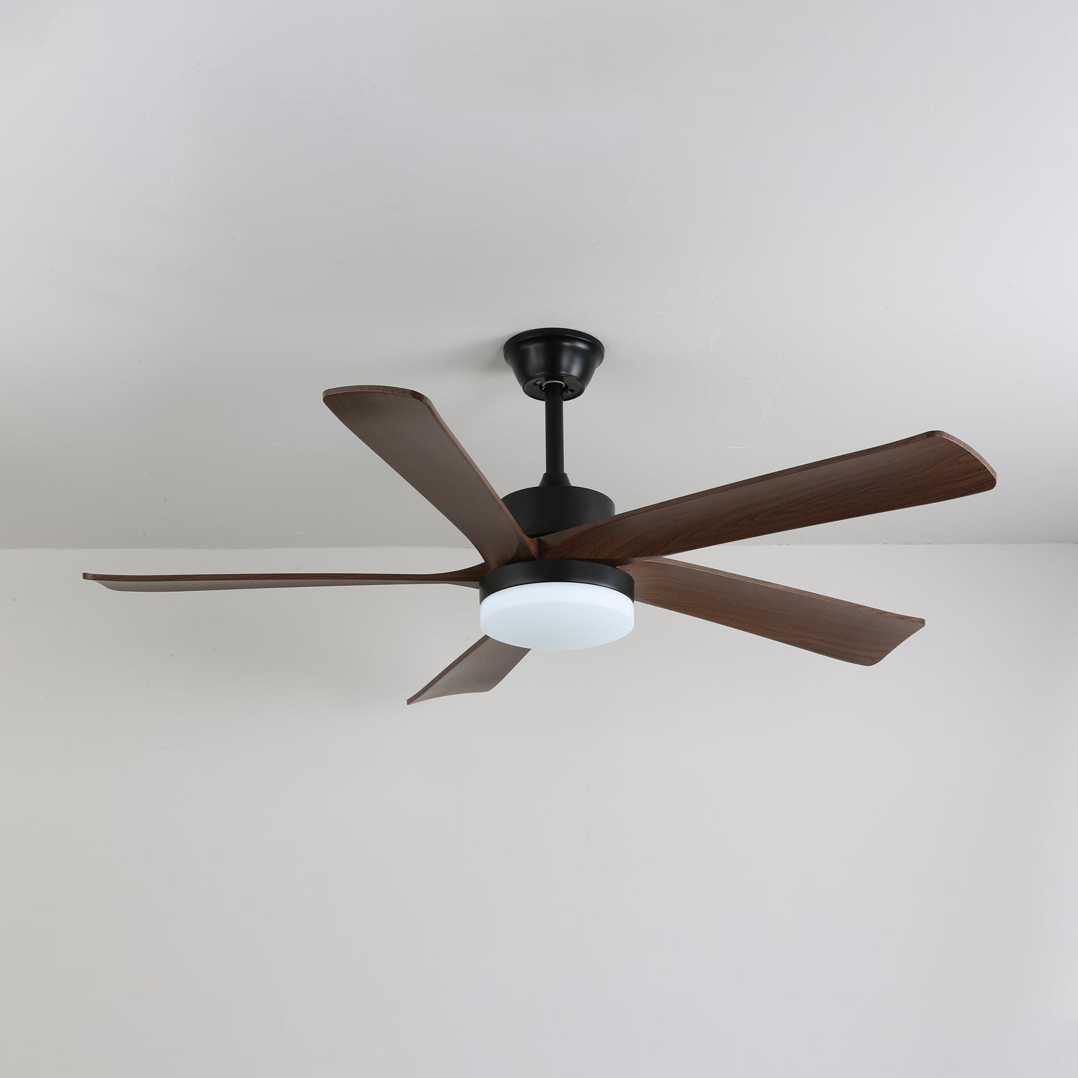Eryndor Plafonnier Ventilateur Moderne en Bois